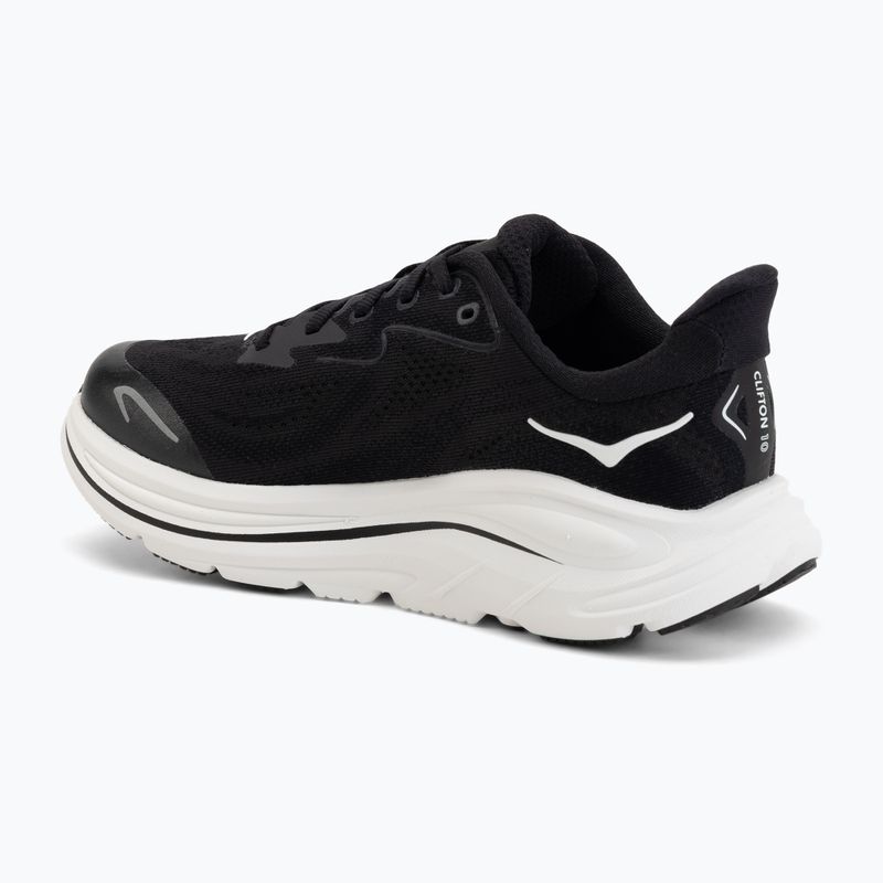 Scarpe da corsa per bambini HOKA Clifton 10 black/white 3