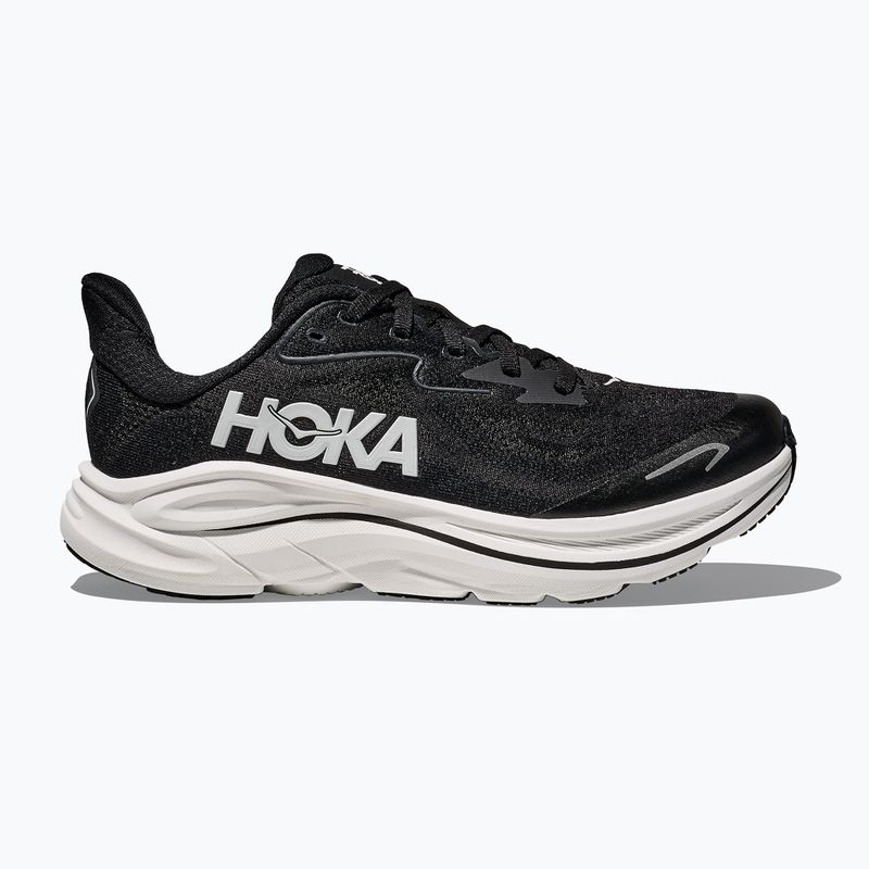 Scarpe da corsa per bambini HOKA Clifton 10 black/white 9