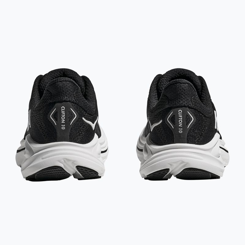 Scarpe da corsa per bambini HOKA Clifton 10 black/white 13