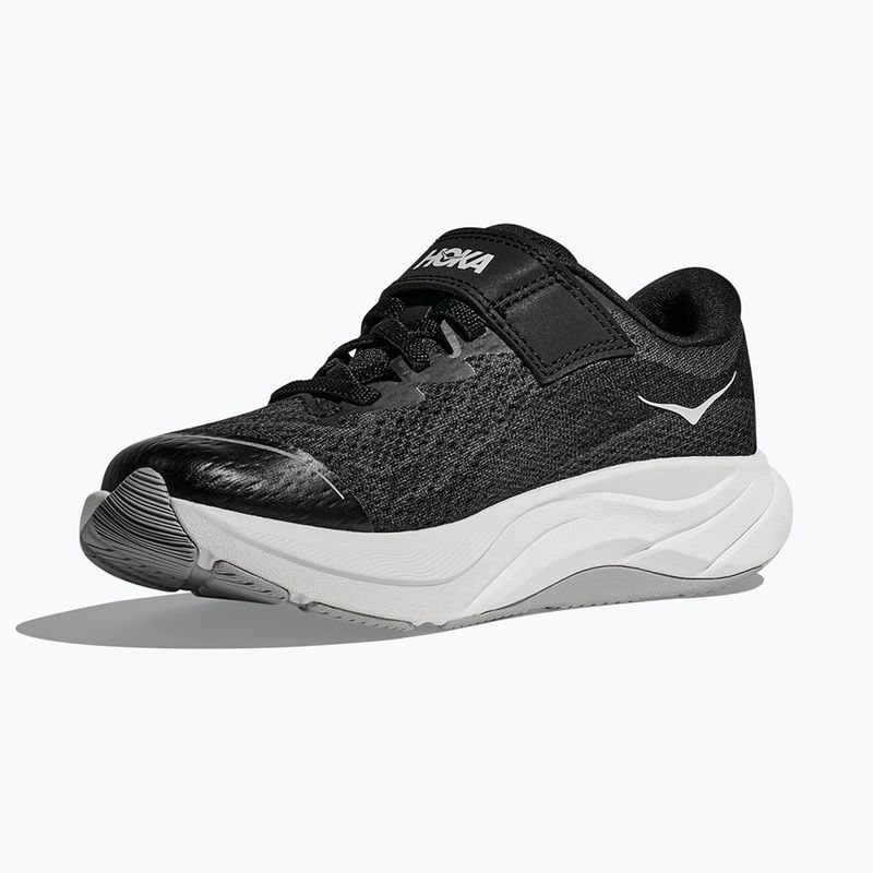 Scarpe da corsa per bambini HOKA Rincon 4 Little Kids black/white 2