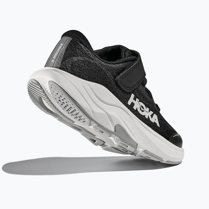 Scarpe da corsa per bambini HOKA Rincon 4 Little Kids black/white 5