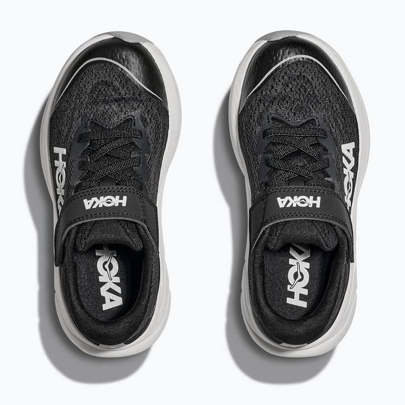 Scarpe da corsa per bambini HOKA Rincon 4 Little Kids black/white 7