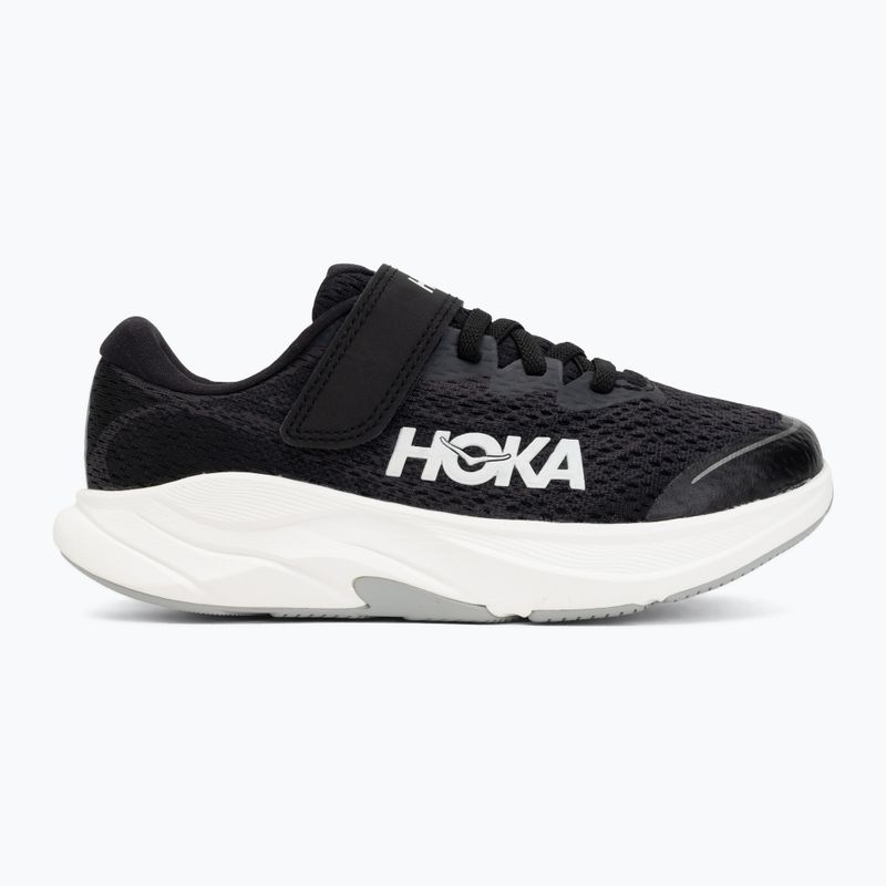 Scarpe da corsa per bambini HOKA Rincon 4 Little Kids black/white 2