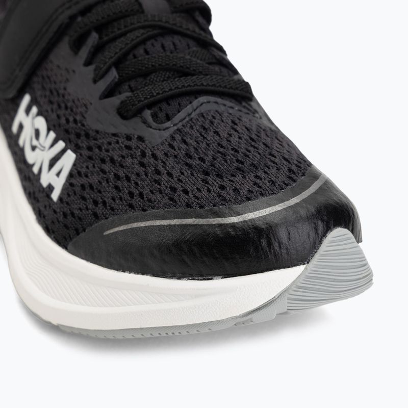 Scarpe da corsa per bambini HOKA Rincon 4 Little Kids black/white 7