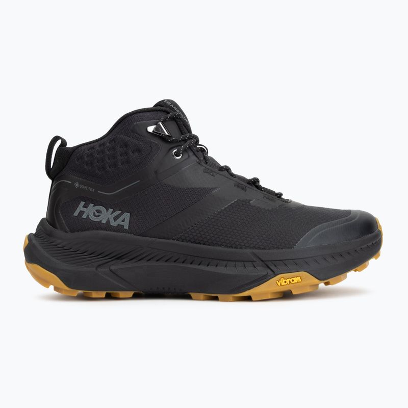 Scarpe da trekking da uomo HOKA Transport Hike GTX nero/nero 2