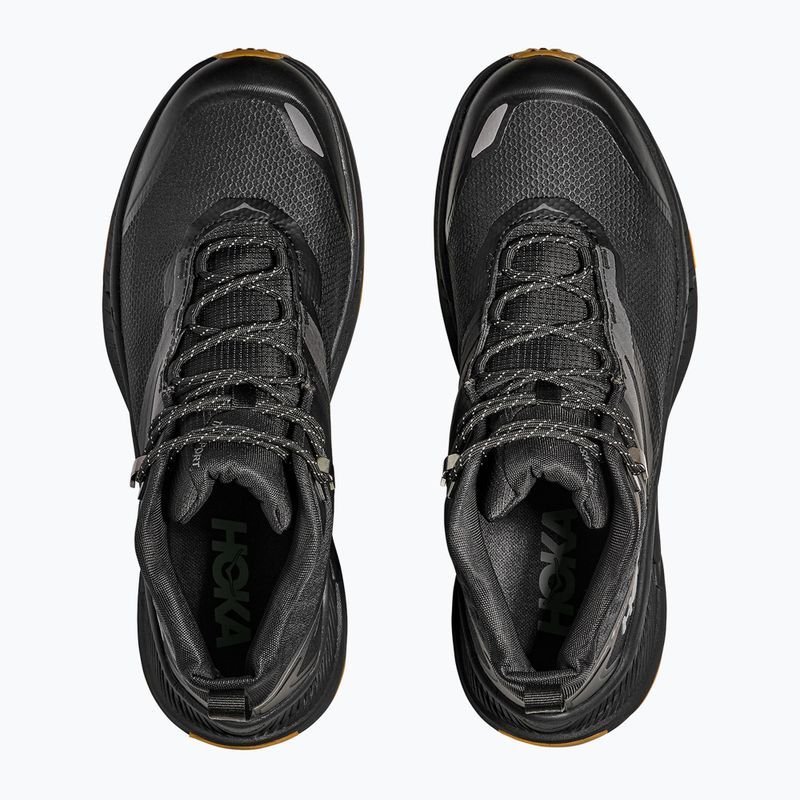 Scarpe da trekking da uomo HOKA Transport Hike GTX nero/nero 8