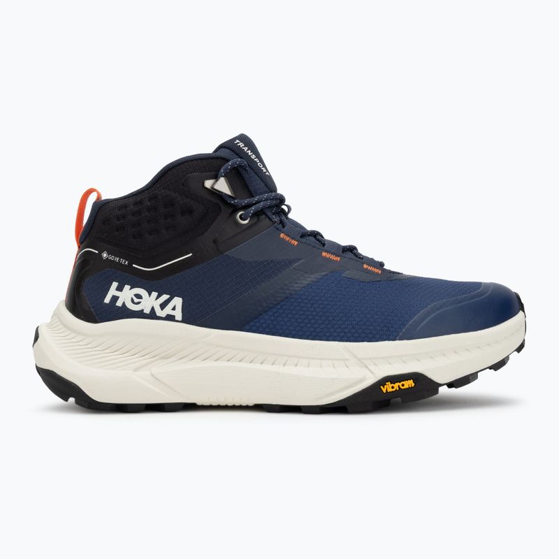 Scarpe da trekking da uomo HOKA Transport Hike GTX varsity navy/truffle salt 2