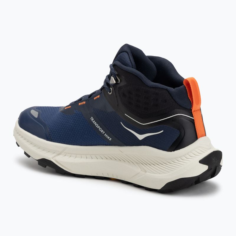 Scarpe da trekking da uomo HOKA Transport Hike GTX varsity navy/truffle salt 3