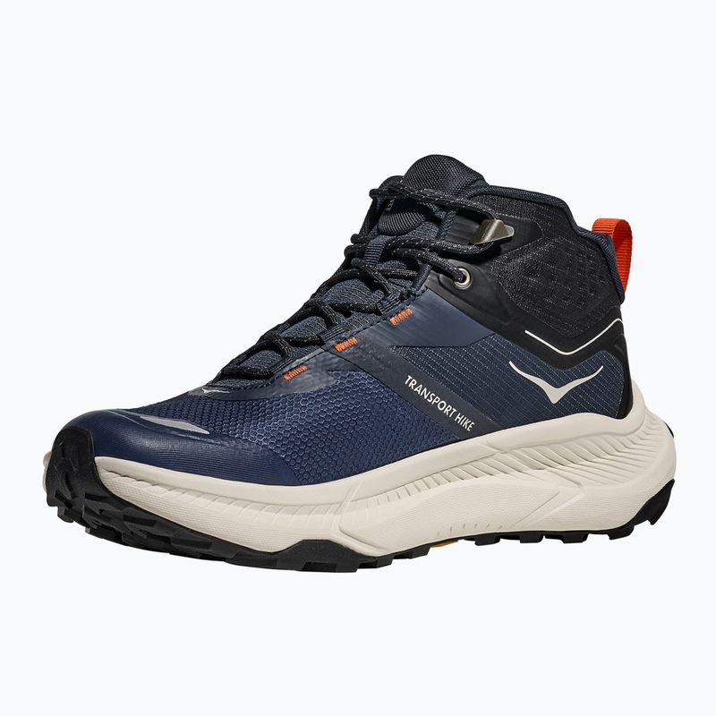 Scarpe da trekking da uomo HOKA Transport Hike GTX varsity navy/truffle salt 4