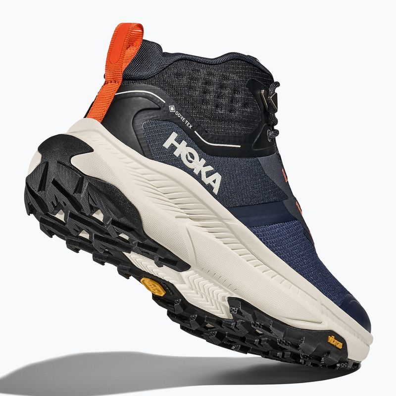 Scarpe da trekking da uomo HOKA Transport Hike GTX varsity navy/truffle salt 5