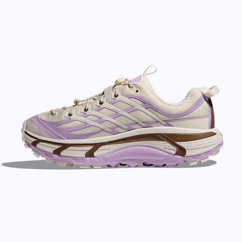 Scarpe HOKA Mafate Three 2 Wordmark Alabaster/Iris Flower 3