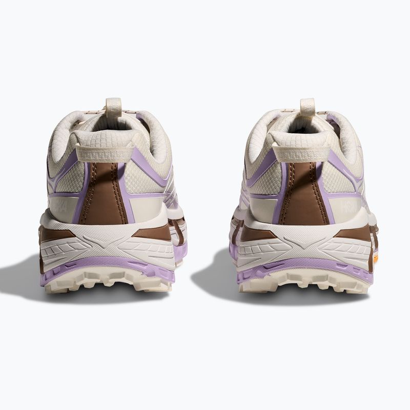 Scarpe HOKA Mafate Three 2 Wordmark Alabaster/Iris Flower 6