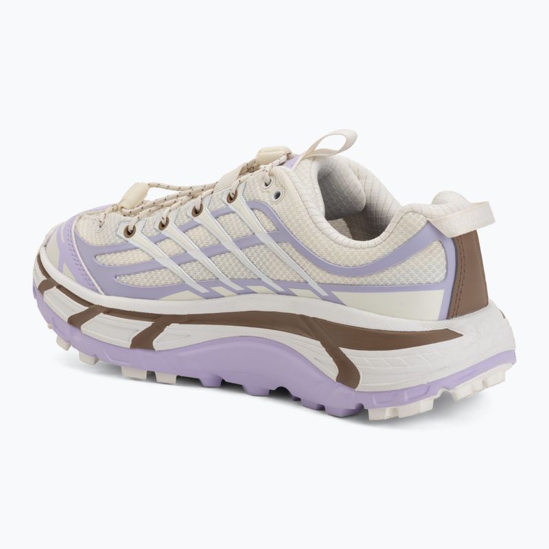 Scarpe HOKA Mafate Three 2 Wordmark Alabaster/Iris Flower 3