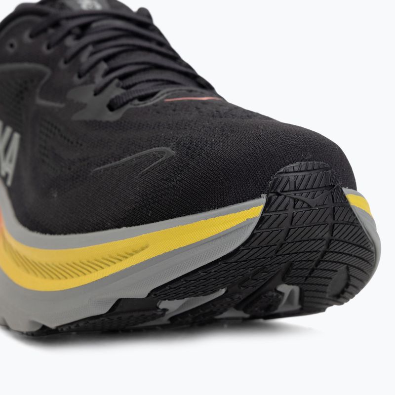 Scarpe da running da uomo HOKA Clifton 10 black/grey 7