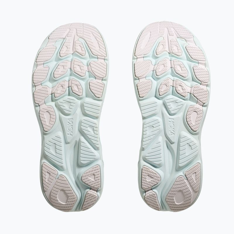 Scarpe da corsa da donna HOKA Clifton 10 bianco/rosa elettrico 7