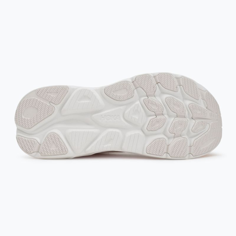 Scarpe da corsa da donna HOKA Clifton 10 bianco/rosa elettrico 4
