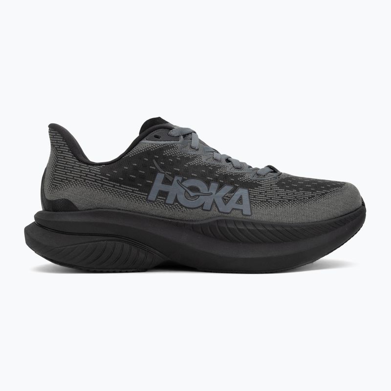 Scarpe da corsa da uomo HOKA Mach 6 nero/nero 2