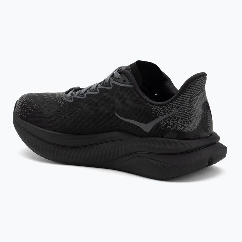 Scarpe da corsa da uomo HOKA Mach 6 nero/nero 3