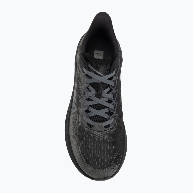 Scarpe da corsa da uomo HOKA Mach 6 nero/nero 5