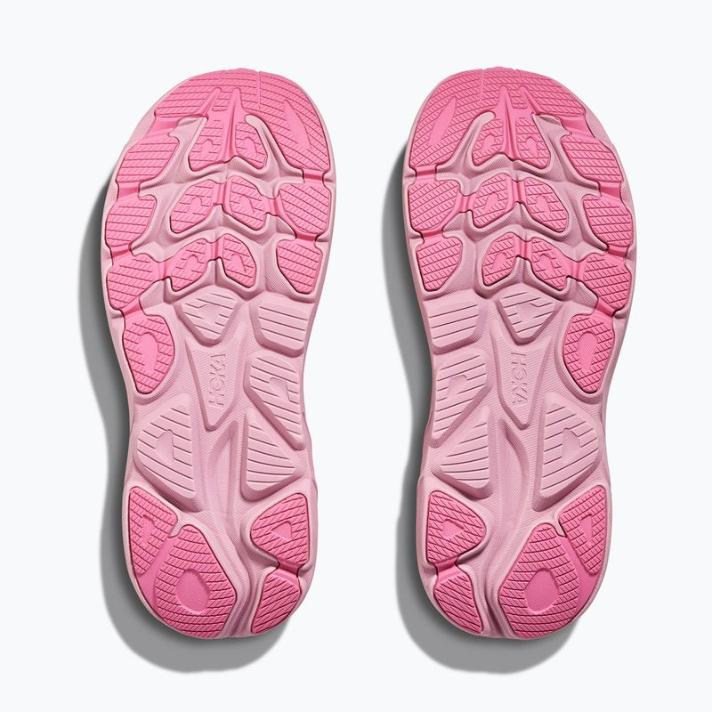 Scarpe da corsa da donna HOKA Clifton 10 Wide rose cream/dried rose 7