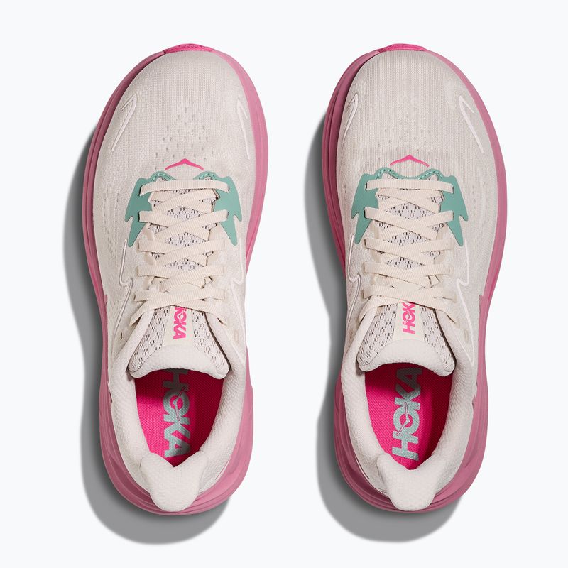 Scarpe da corsa da donna HOKA Clifton 10 Wide rose cream/dried rose 8