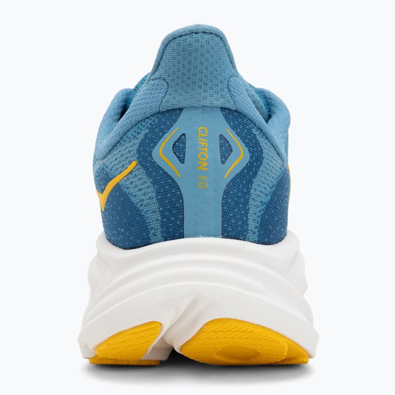 Scarpe da corsa da uomo HOKA Clifton 10 Wide alpine blue/foggy night 6