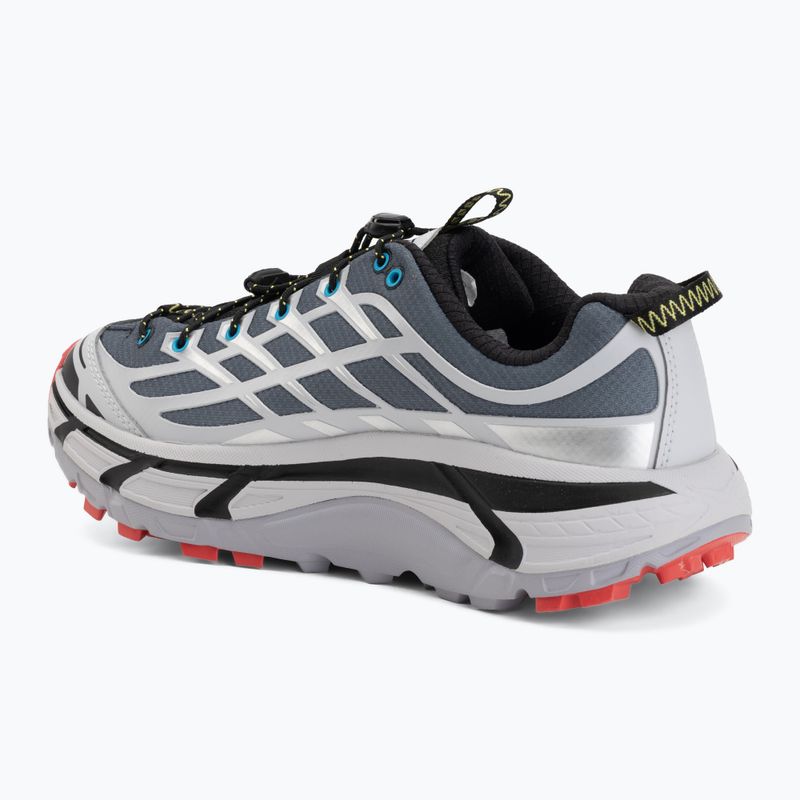 Scarpe HOKA Mafate Three 2 Wordmark Ash Grey/Outer Orbit 3