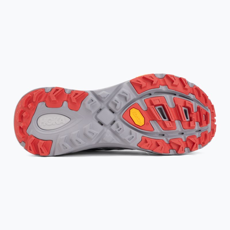 Scarpe HOKA Mafate Three 2 Wordmark Ash Grey/Outer Orbit 4