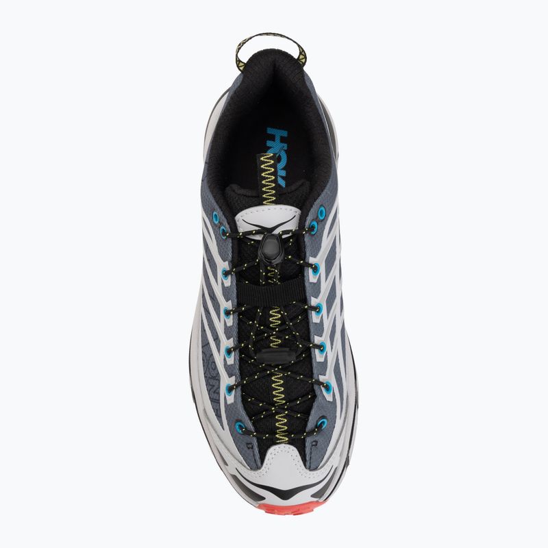 Scarpe HOKA Mafate Three 2 Wordmark Ash Grey/Outer Orbit 5