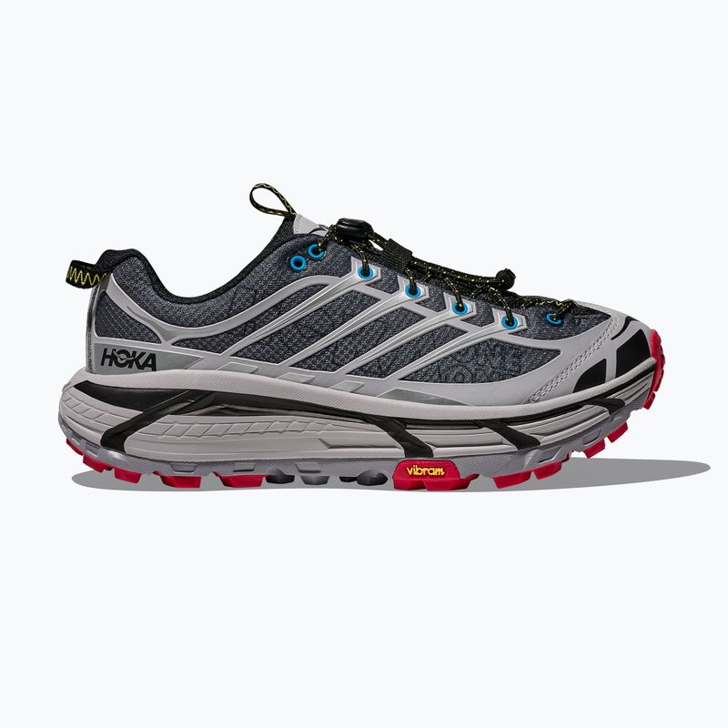 Scarpe HOKA Mafate Three 2 Wordmark Ash Grey/Outer Orbit 2