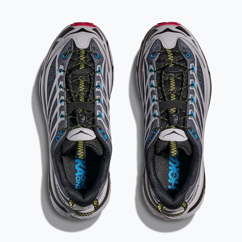 Scarpe HOKA Mafate Three 2 Wordmark Ash Grey/Outer Orbit 8