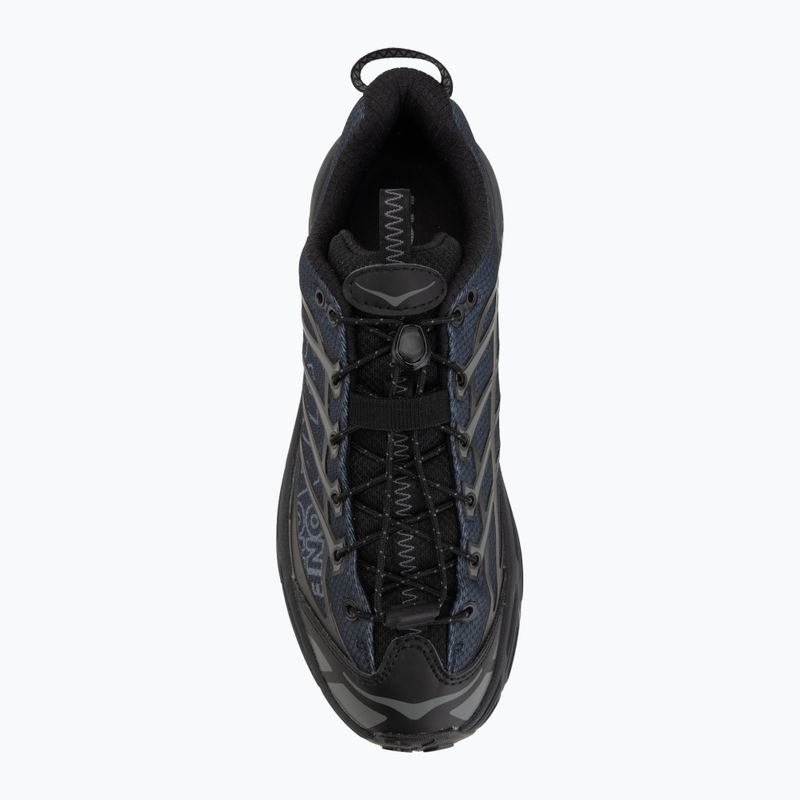 Scarpe HOKA Mafate Three 2 Wordmark Black/Outer Orbit 5