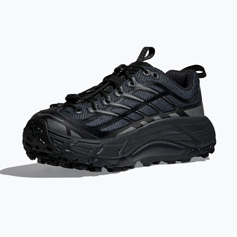Scarpe HOKA Mafate Three 2 Wordmark Black/Outer Orbit 4