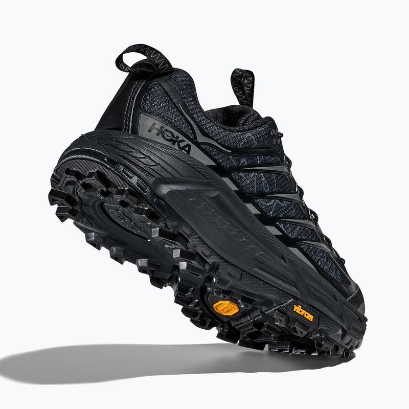 Scarpe HOKA Mafate Three 2 Wordmark Black/Outer Orbit 5