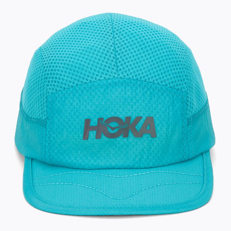 Cappellino con visiera HOKA Run electric rose 2