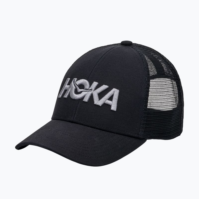 Cappellino con visiera HOKA Core Logo Trucker black