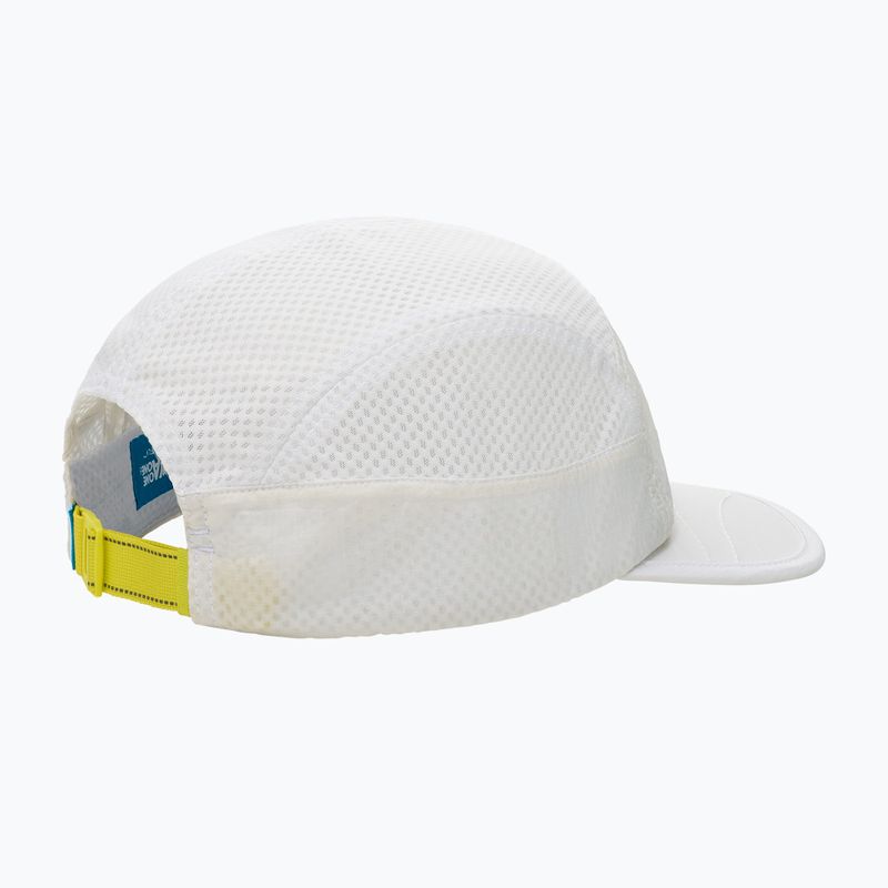 Cappellino con visiera HOKA Trail Race white 3