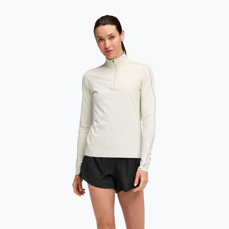 Felpa da running da donna HOKA GlideTech Quarter Zip Sale con volant
