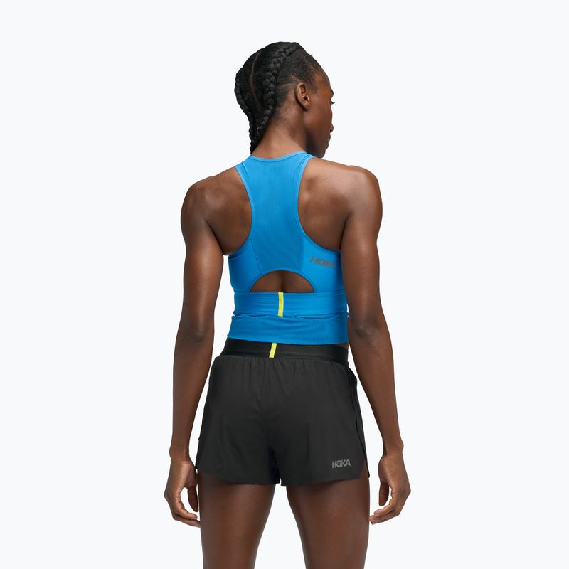 Reggiseno da allenamento HOKA Race Day hoka blu 3
