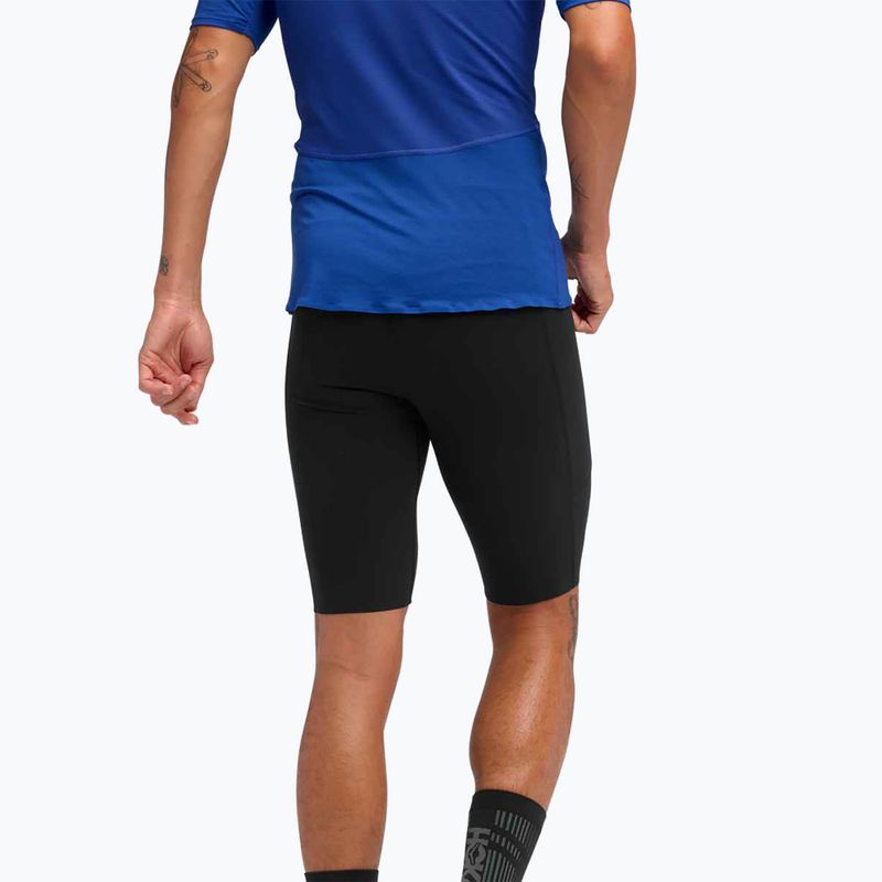 Leggings da corsa uomo HOKA Skybreeze Half neri 3