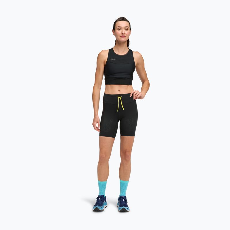 Leggings da corsa donna HOKA Skybreeze Half neri 2