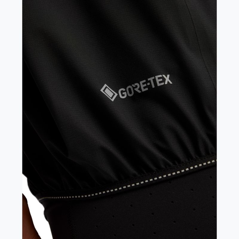 Giacca da corsa da uomo HOKA Skybreeze Waterproof GTX nera 8