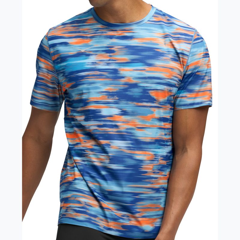 Maglietta da corsa uomo HOKA Airolite 2.0 blue blurr 4