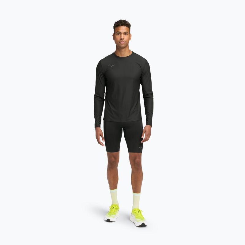 Maglia a maniche lunghe da running da uomo HOKA Airolite 2.0 black 2