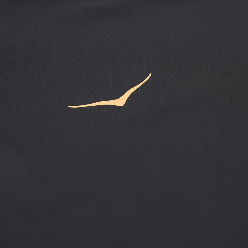 Maglietta da corsa donna HOKA Airolite 2.0 nero/oro 7