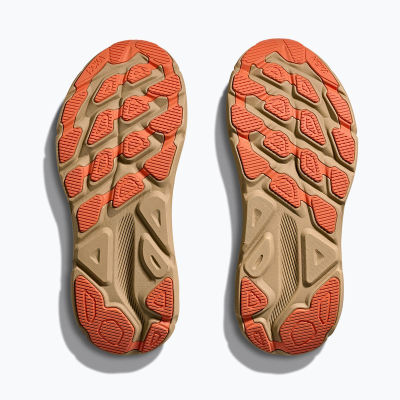 Scarpe da corsa da donna HOKA Clifton 9 GTX eggshell/khaki 7