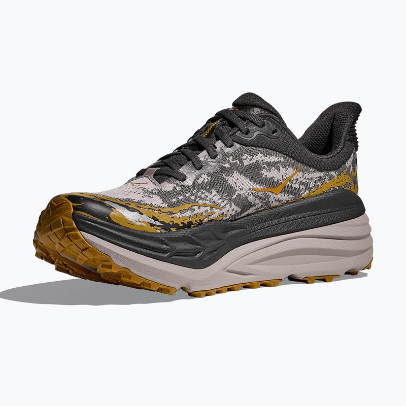 Scarpe da corsa da uomo HOKA Stinson 7 black/cement 2