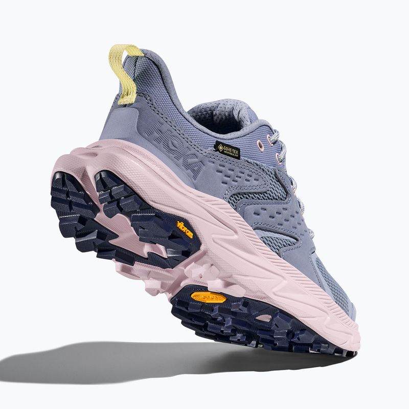 Scarpe da trekking da donna HOKA Anacapa 2 Low GTX tranquil blue/lilac cream 5
