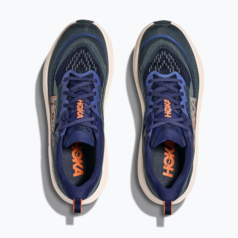 Scarpe da corsa da uomo HOKA Skyflow midnight blue/varsity navy 7
