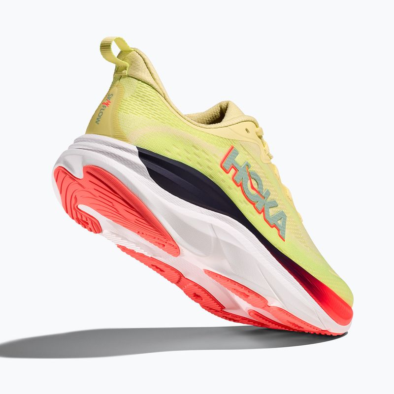 Scarpe da corsa da uomo HOKA Skyflow sunlight/neon yuzu 5